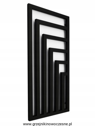 Grzejnik dekoracyjny Regnis KREON 1600x550  ( moc 721 W ) - rozstaw przyłączy dolnych 500 mm   