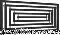 Grzejnik nowoczesny TERMIX TOMSQUARE  510x600 ( moc 485 Wat )