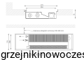 VERANO VKN5 7,5/25/165  - grzejnik kanałowy z wentylatorem  