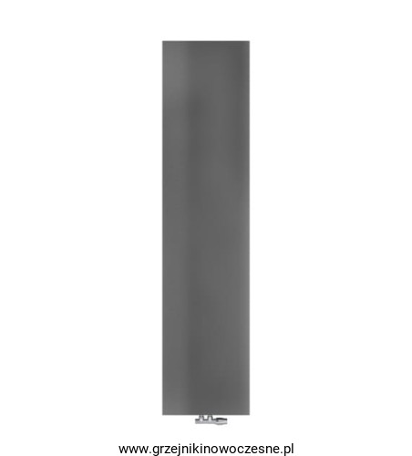 Grzejnik pionowy RADOX NOVA FLAT 1800x450  ( moc 1123 W ) - kolor:  GREY METALLIC 