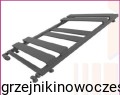 Grzejnik TERMIX TOKIO 1200x530 ( moc 672  Wat ) - rozstaw przyłączy dolnych 500 mm  