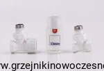 KOMEX - zestaw termostatyczny  prosty - BIAŁY 