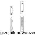 Grzejnik płytowy  Radeco POINT P  22 600x700  ( moc 1144 W )    